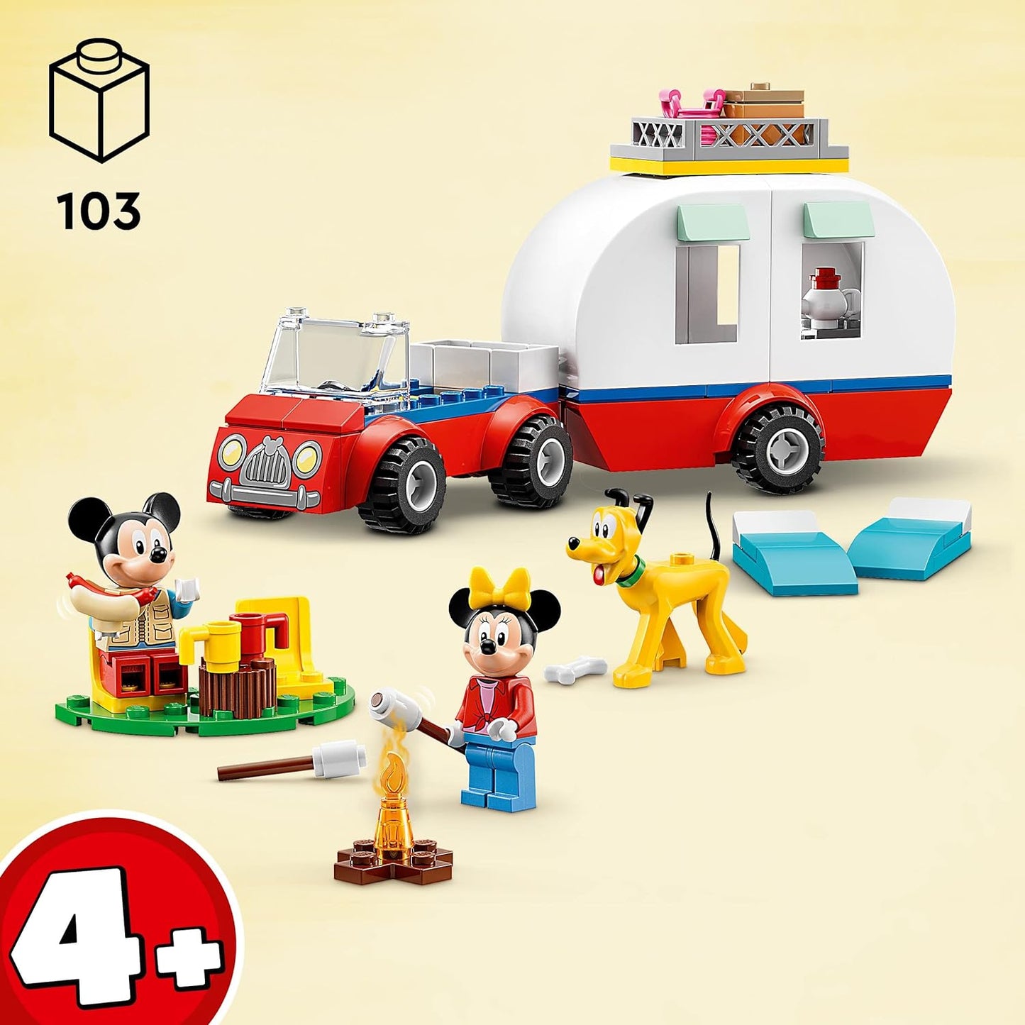 LEGO 10777 Disney Mickys und Minnies Campingausflug, Wohnmobil - NEU OVP