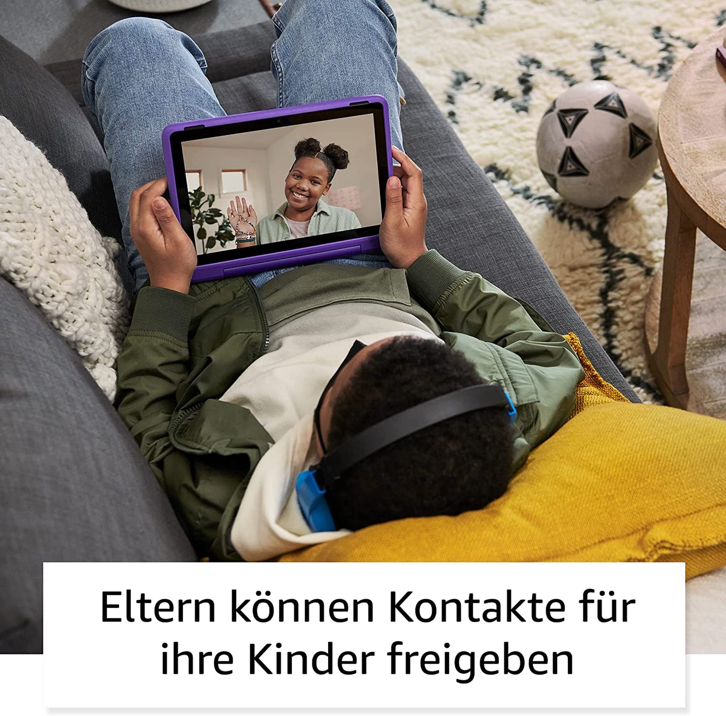 Amazon Fire HD 10 Kids Pro-Tablet | 25,6 cm (10,1 Zoll) Full-HD-Bildschirm (1080p), 32 GB