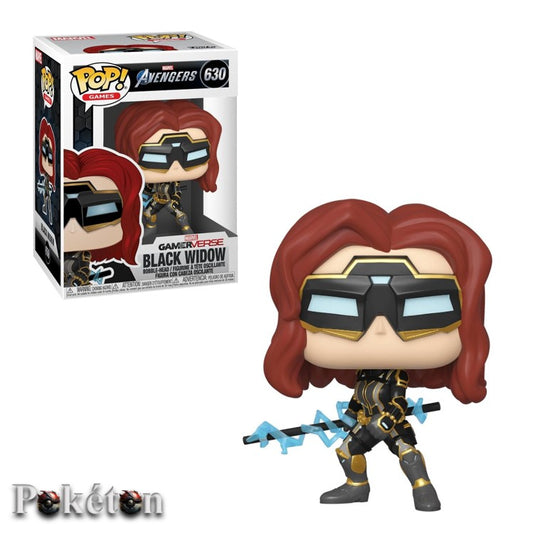 FUNKO POP Marvel Avengers #630 Black Widow - Vinyl Figur NEU