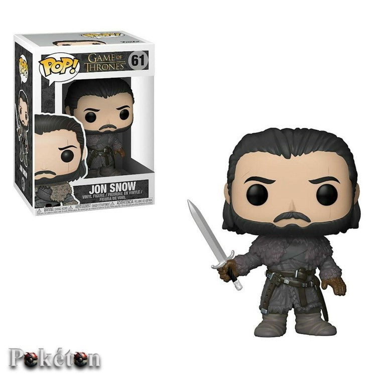 FUNKO POP Game of Thrones #61 Jon Snow - Vinyl Figur - Neu
