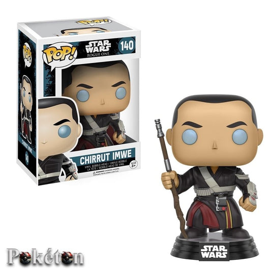 FUNKO POP Star Wars Rogue One #140 Chirrut Imwe - Vinyl Figur NEU