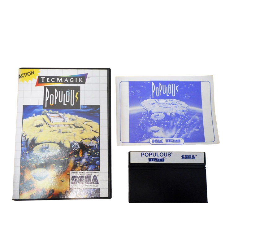 SEGA Master System - Populous - gebraucht