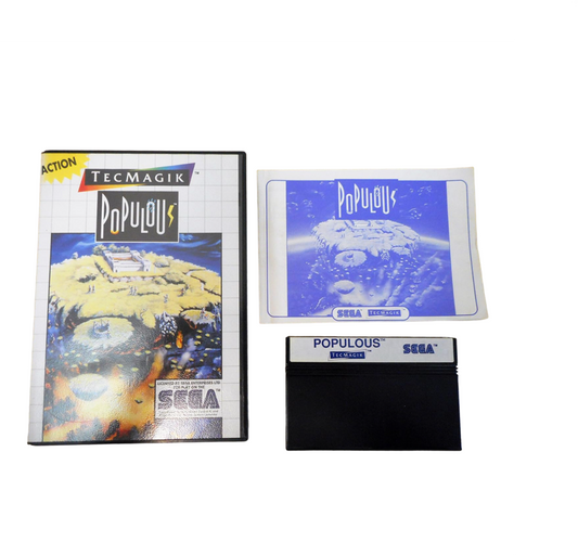 SEGA Master System - Populous - gebraucht