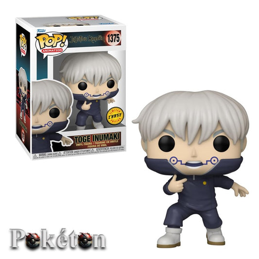 FUNKO POP Jujutsu Kaisen #1375 Toge Inumaki - Chase Edition - Vinyl Figur NEU