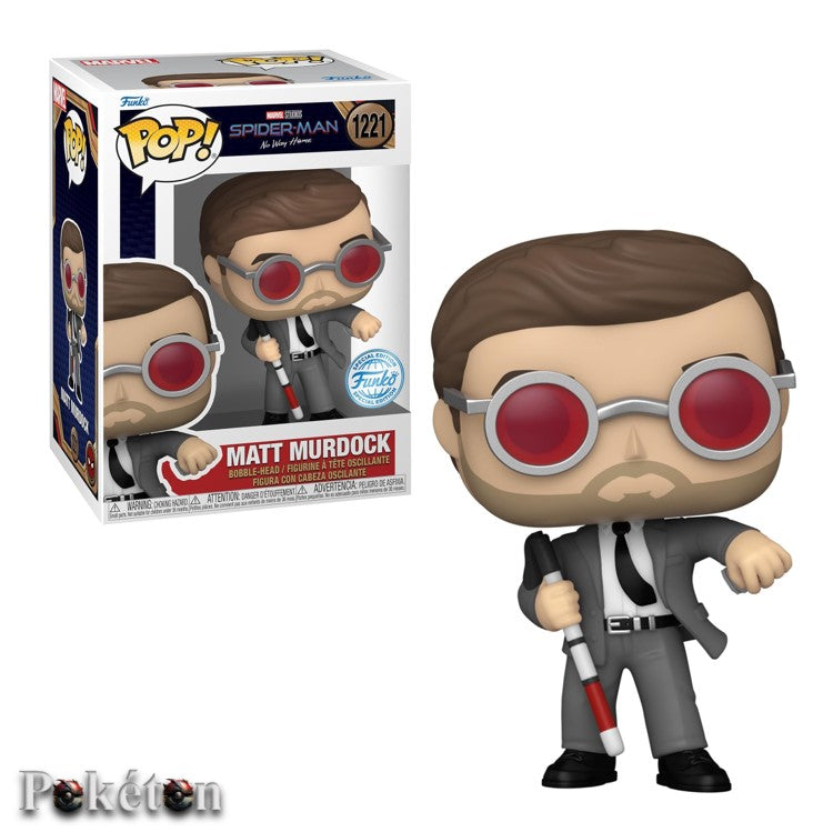 FUNKO POP Marvel Spider-Man #1221 Matt Murdock - Bobble Head - NEU