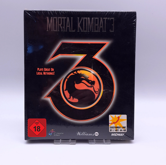 PC - Mortal Kombat 3 - Big Box - Sealed - Spiel - Vintage - Rarität - 1995 - Neu