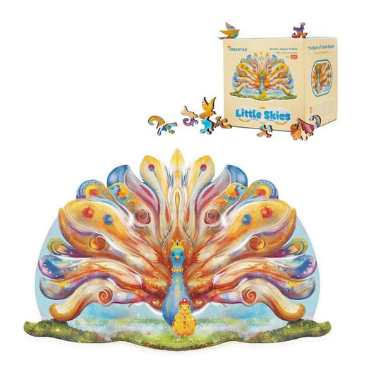 Wooden Jigsaw Puzzle Holzschnittpuzzle Tierpuzzle 280 Teile 28 x 43cm Crocotile