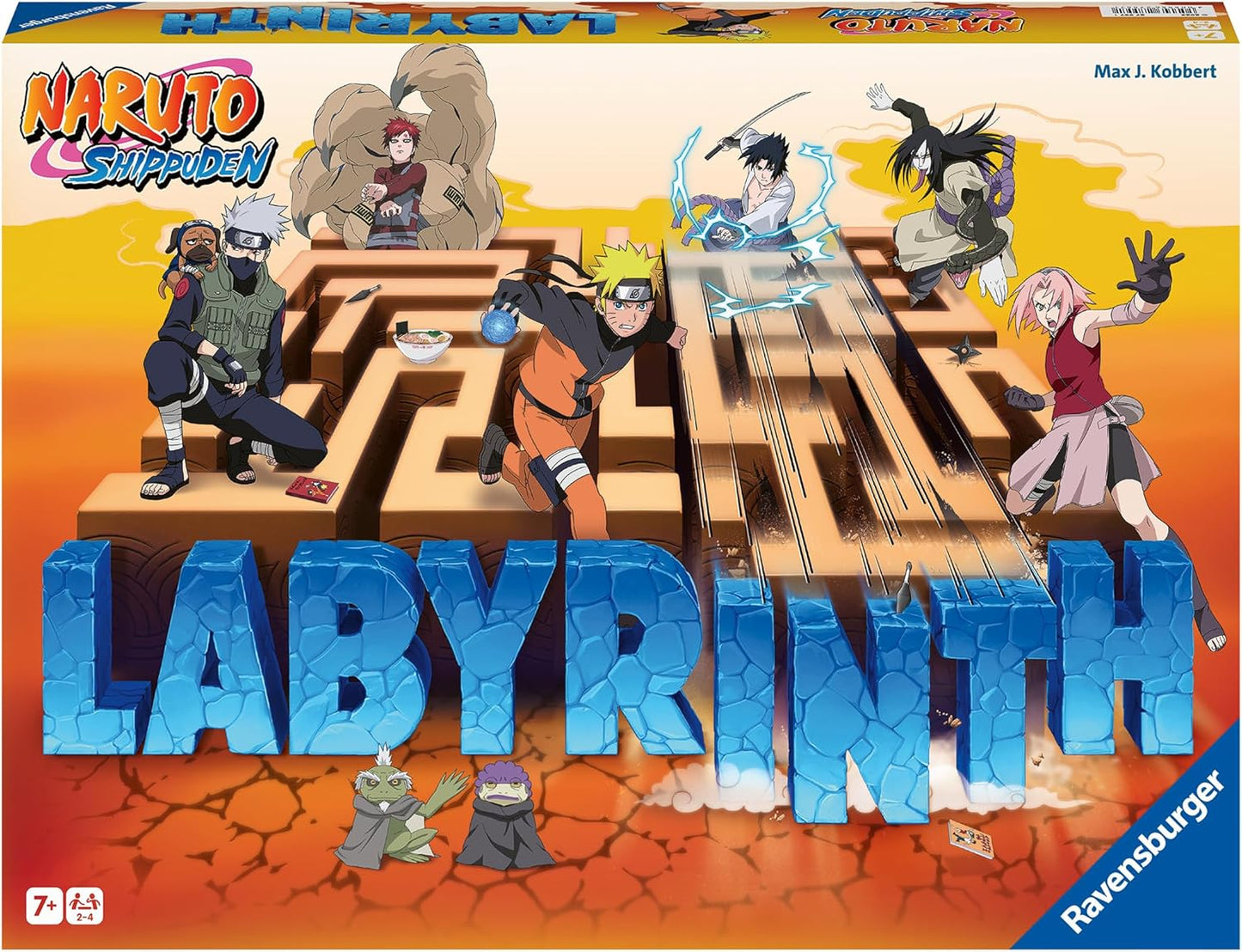 Das verrückte Labyrinth - Naruto Shippuden Edition - Ravensburger 27557 - NEU