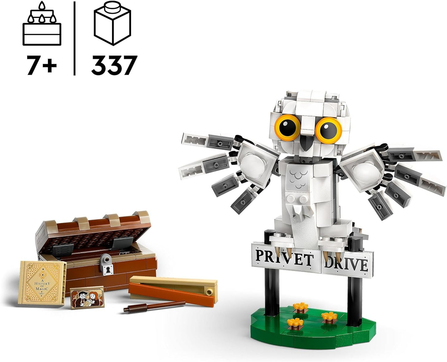 LEGO 76425 Harry Potter Hedwig Eule im Ligusterweg 4 Privet Drive - NEU OVP