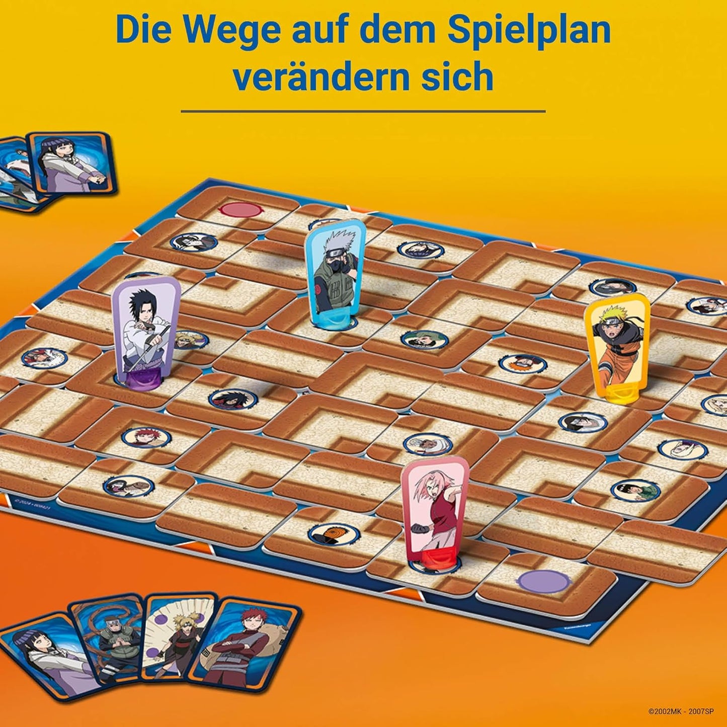 Das verrückte Labyrinth - Naruto Shippuden Edition - Ravensburger 27557 - NEU