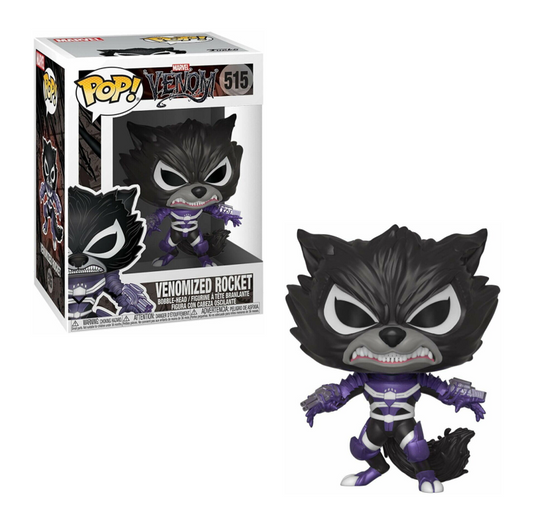 FUNKO POP - Marvel Venom #515 Venomized Rocket - Vinyl Figur NEU