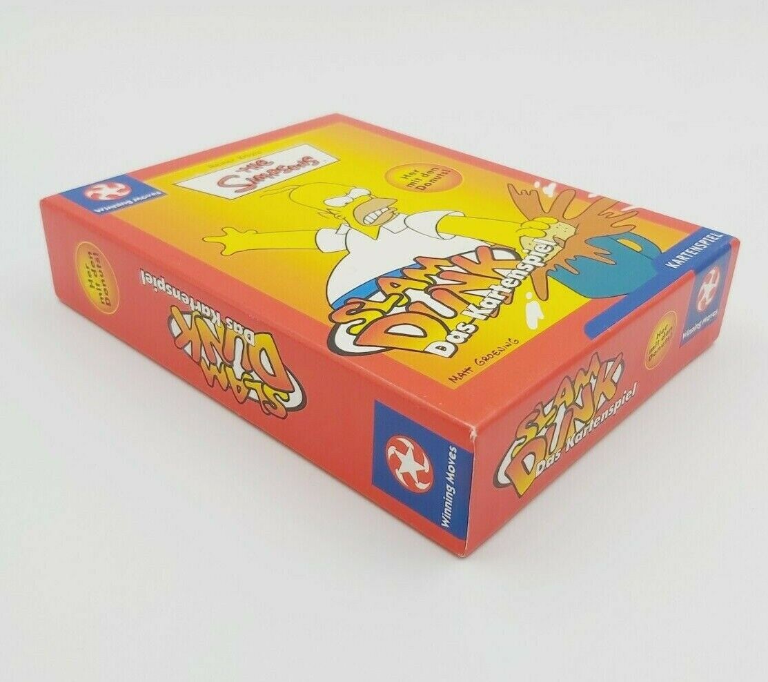 The Simpsons Slam Dunk - Das Kartenspiel 2001 Gesellschaftsspiel Spiel 2-5 Spieler