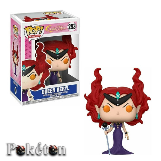 FUNKO POP Sailor Moon #293 Queen Beryl - Vinyl Figur NEU