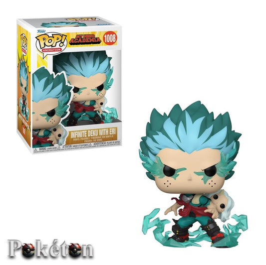 FUNKO POP My Hero Academia #1008 Infinite Deku with Eri Vinyl Figur NEU