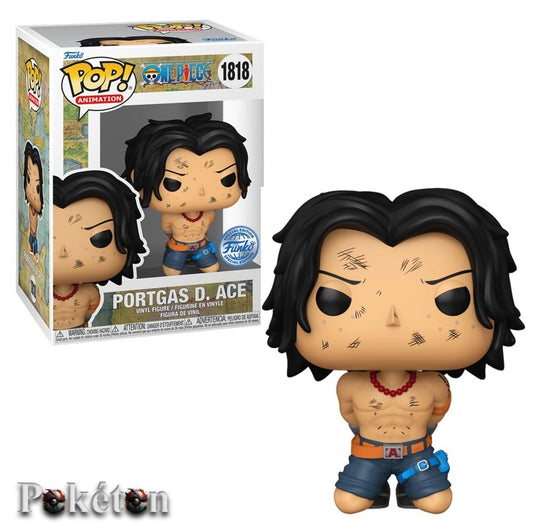 FUNKO POP One Piece #1818 Portgas D. Ace - Vinyl Figur NEU