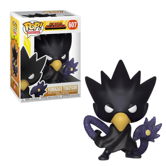 FUNKO POP My Hero Academia #607 Fumikage Tokoyami - Vinyl Figur NEU