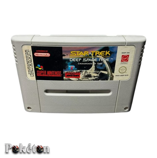 SNES Super Nintendo - Star Trek Deep Space Nine - Spielmodul (PAL)