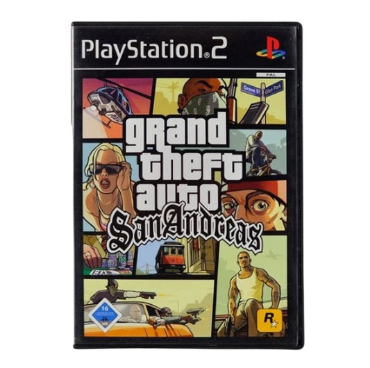 Playstation 2 Ps2 - Grand Theft Auto San Andreas GTA - gebraucht