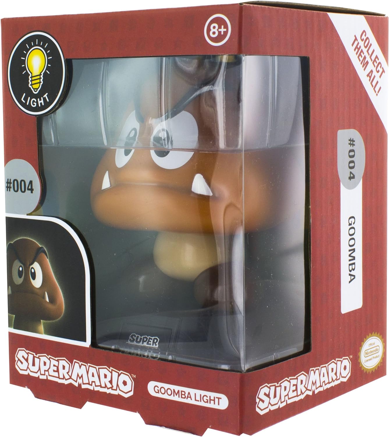 Super Mario Goomba - Icons Light Lampe Licht Nachtlicht