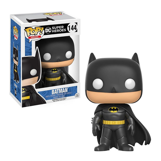 FUNKO POP - DC Super Heroes #144 Batman - Vinyl Figur NEU