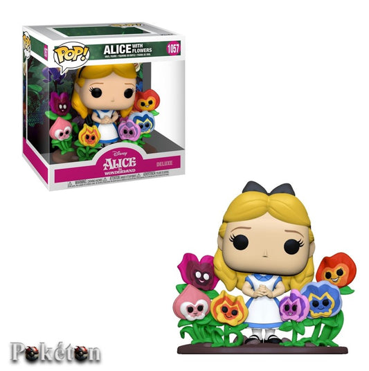 FUNKO POP Disney Alice in Wonderland #1057 Alice with Flowers - Vinyl Figur NEU