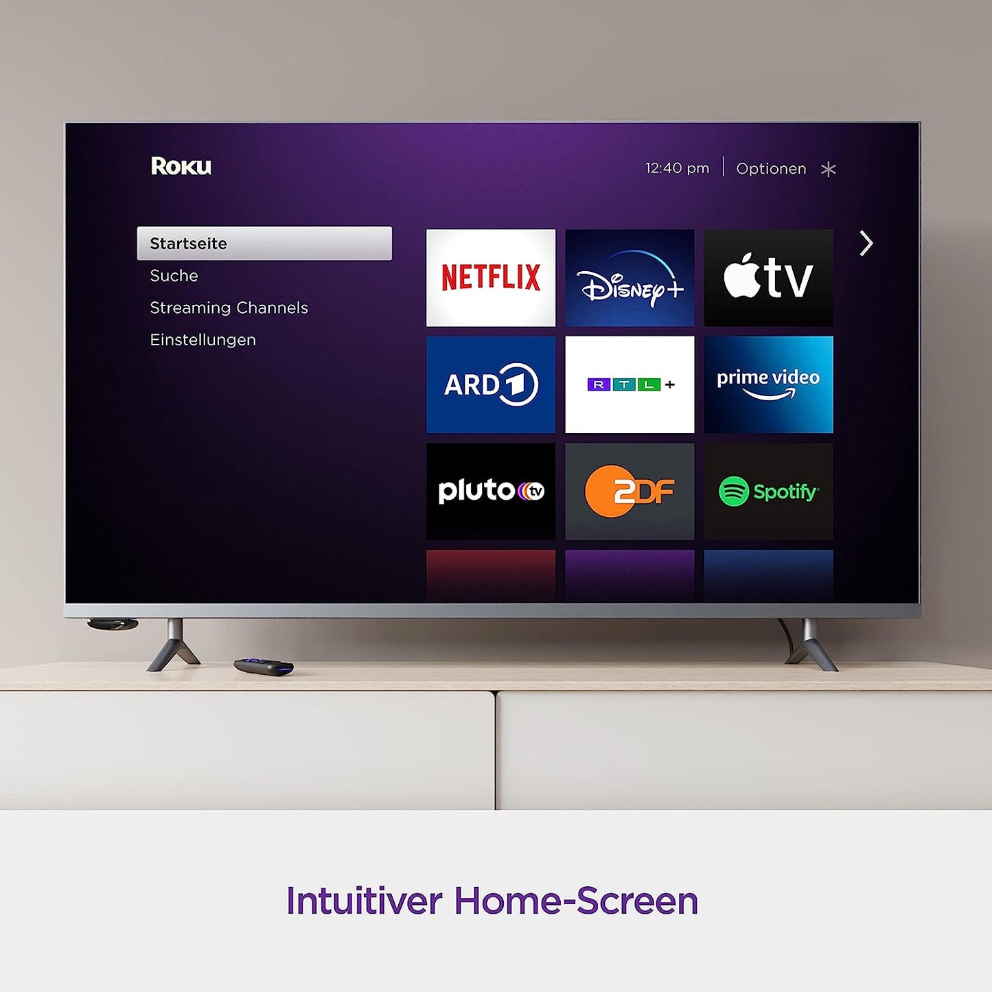 Roku Express | HD-Streaming Media Player | Funktioniert nur in Deutschland