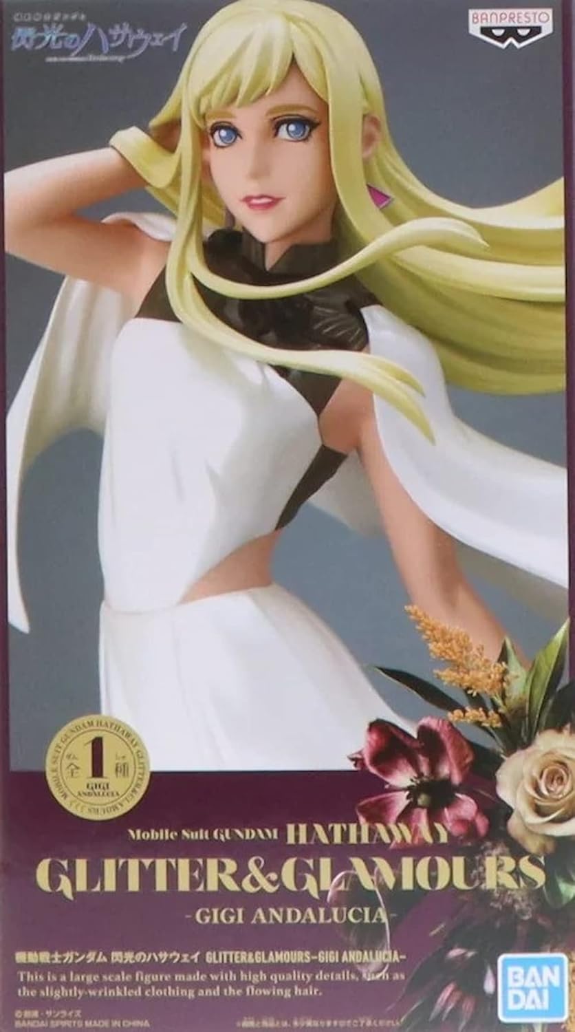 Banpresto Mobile Suit Gundam Hathaway - Glitzer & Glamours Gigi Andalucia Statue 25cm