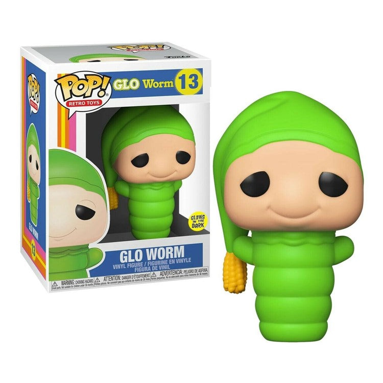 FUNKO POP #13 Glo Worm (Glows in the Dark) - Vinyl Figur NEU