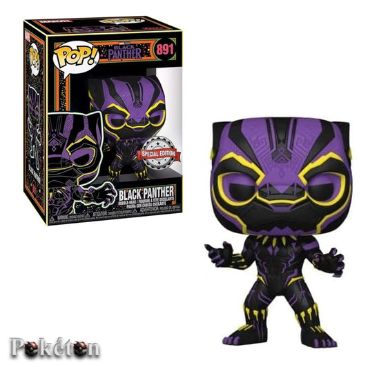FUNKO POP Marvel #891 Black Panther - Bobble Head Figur NEU OVP