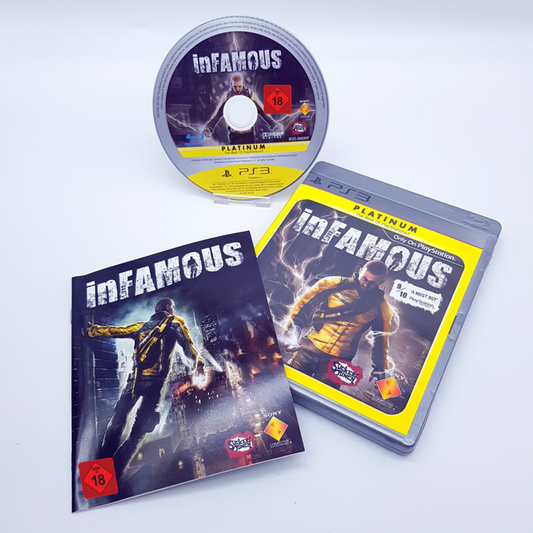 Ps3 Playstation 3 - Infamous Platinum - gebraucht