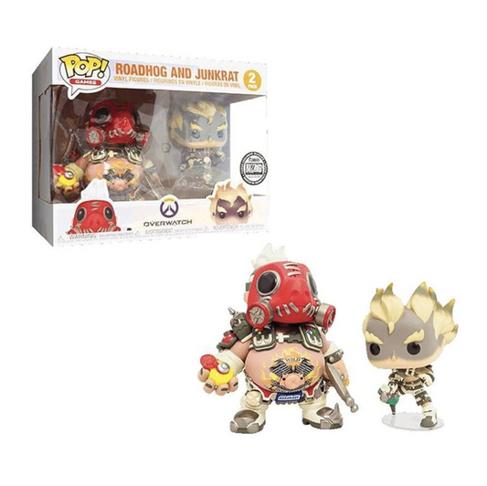 FUNKO POP - Overwatch 2er Pack Roadhog and Junkrat - Vinyl Figur NEU
