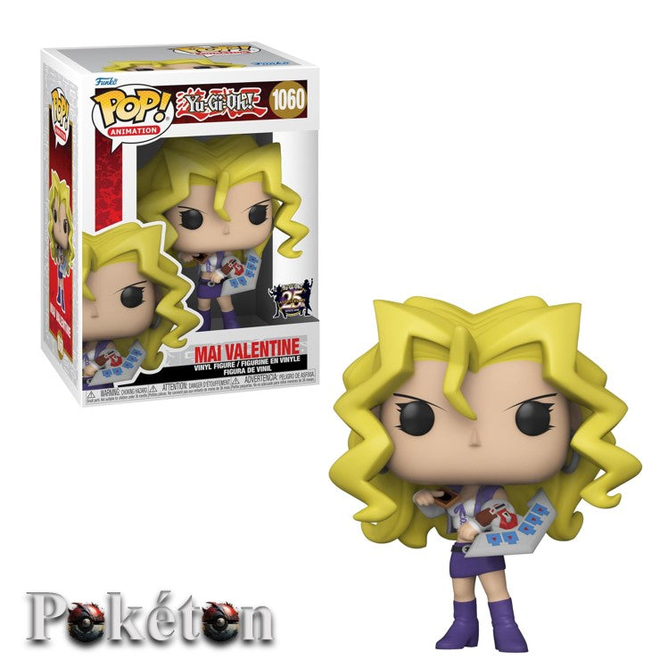 FUNKO POP Yu-Gi-Oh #1060 Mai Valentine 25th Anniversary - Vinyl Figur NEU
