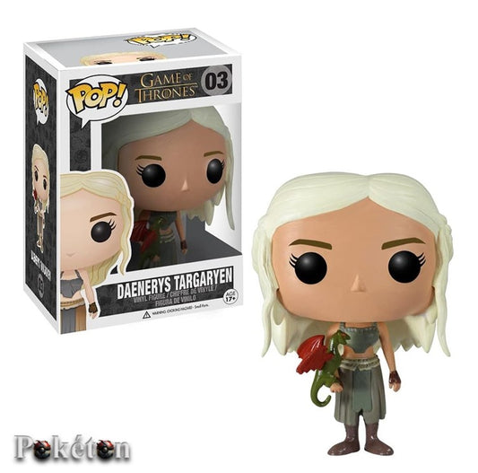 FUNKO POP Game of Thrones #03 Daenerys Targaryen - Vinyl Figur NEU OVP