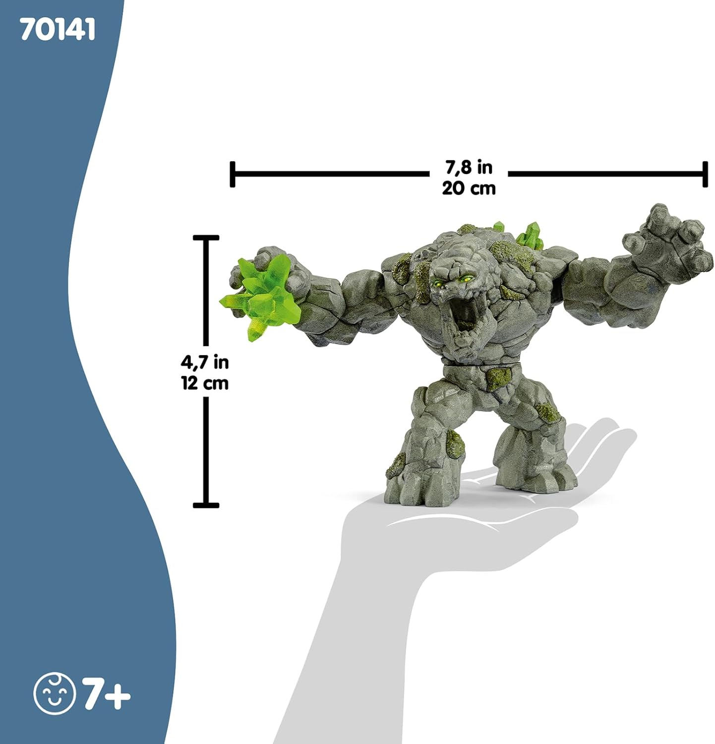 SCHLEICH ELDRADOR Creatures | Steinmonster 70141 Spielfigur bewegliche Gliedmaßen