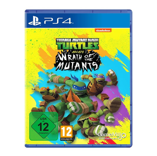 PS4 Playstation 4 - Teenage Mutant Ninja Turtles - Wrath of the Mutants - gebraucht
