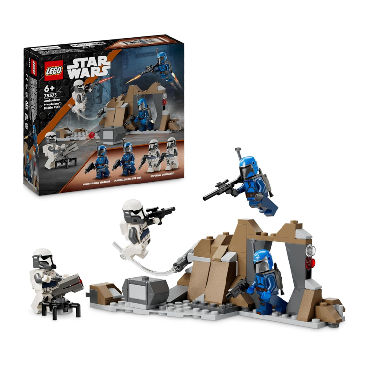 LEGO 75373 Star Wars Ambush on Mandalore Battle Pack Madalorian Spielset - NEU in OVP
