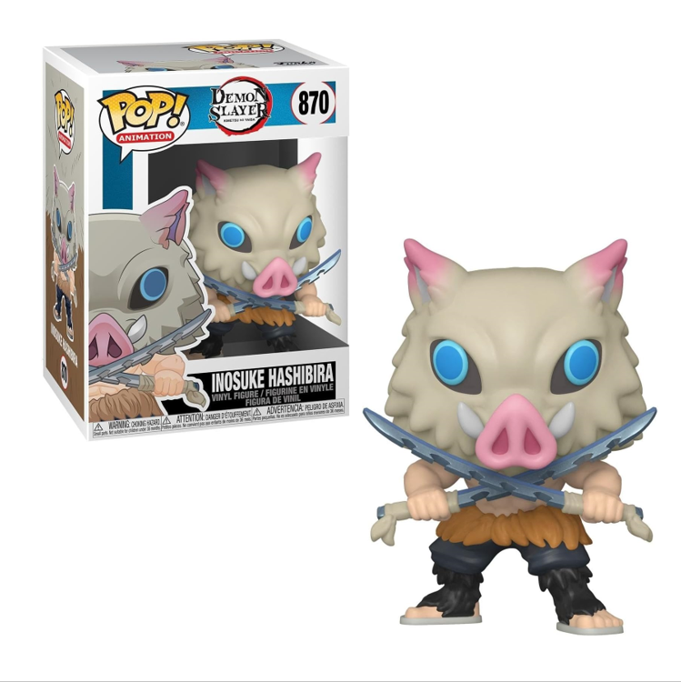 FUNKO POP - Demon Slayer #870 Inosuke Hashibira - Vinyl Figur NEU