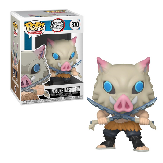 FUNKO POP - Demon Slayer #870 Inosuke Hashibira - Vinyl Figur NEU