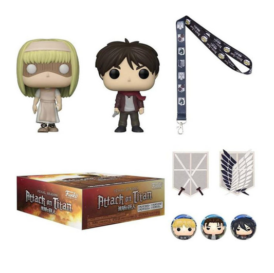 Funko Pop Collector Box Attack on Titan Final Season Special Edition - NEU OVP sealed