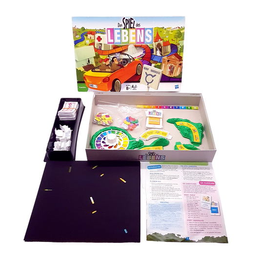 Hasbro - Das Spiel des Lebens - Brettspiel Gesellschaftsspiel Familienspiel - gebraucht