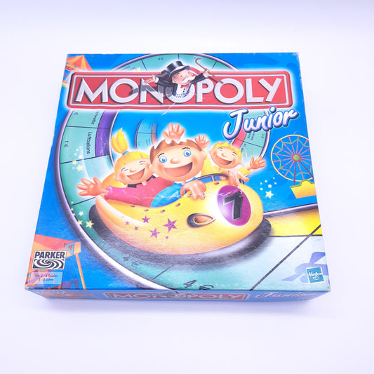 Parker Monopoly Junior Brettspiel Gesellschaftsspiel Familienspiel - gebraucht