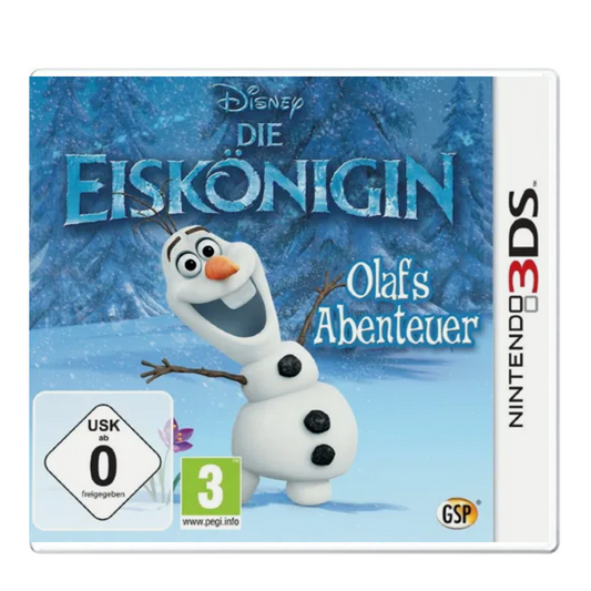 Nintendo 3DS - Disney die Eiskönigin - Olaf's Abenteuer - gebraucht