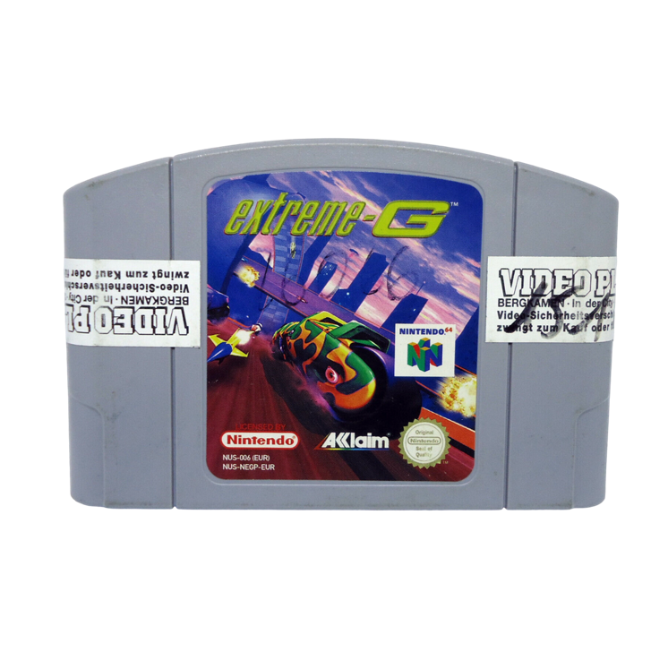 Nintendo 64 - Extreme-G - nur Modul - PAL - Spiel