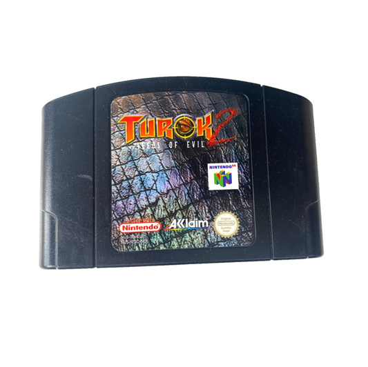 Nintendo 64 N64 Spiel - Turok 2 - nur Modul - PAL