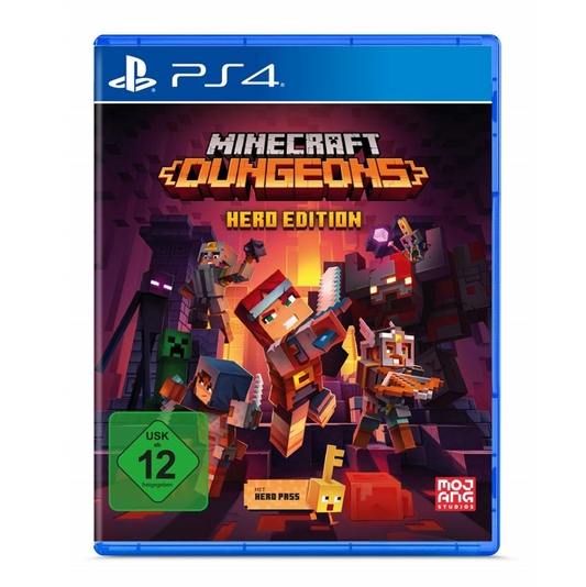 PS4 Playstation 4 - Minecraft Dungeons Hero Edition - gebraucht