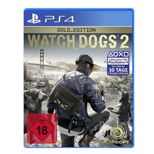 PS4 Playstation 4 - Watch Dogs 2 Gold Edition - gebraucht