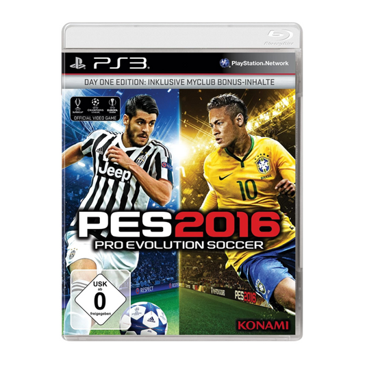 Ps3 Playstation 3 - PES 2016 Pro Evolution Soccer 2016 - Day One Edition - gebraucht