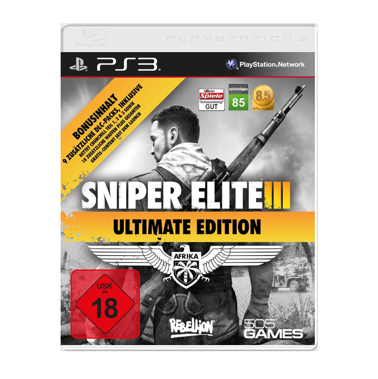Ps3 Playstation 3 - Sniper Elite 3 - Ultimate Edition - gebraucht