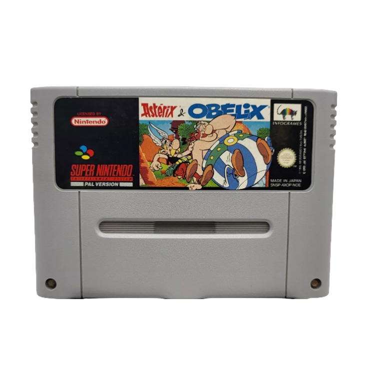 SNES Super Nintendo - Asterix & Obelix - nur Modul - gebraucht
