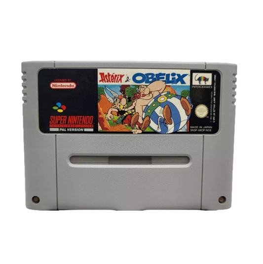 SNES Super Nintendo - Asterix & Obelix - nur Modul - gebraucht